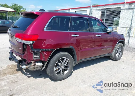 2017 Jeep Grand Cherokee Limited 4X2 z USA, uszkodzony, nr VIN 1C4RJEBGXHC813092